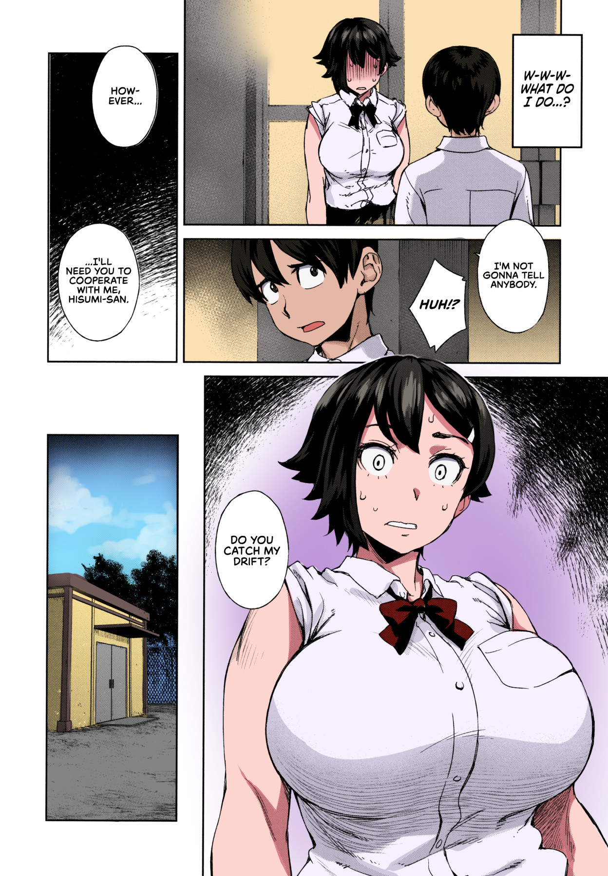 Hentai Manga Comic-Sensual Sprint (Color)-Read-6